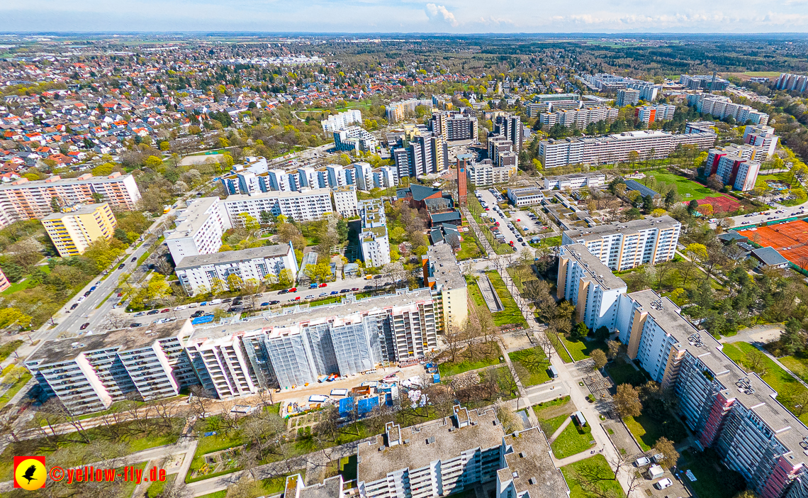 21.04.2023 - Marx-Zentrum und Umgebunbg in Neuperlach